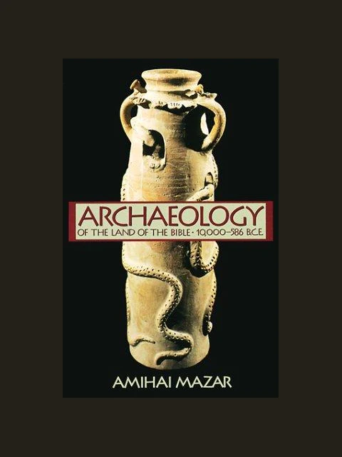 Cover of Archaeology of the Land of the Bible by Amihai Mazar
